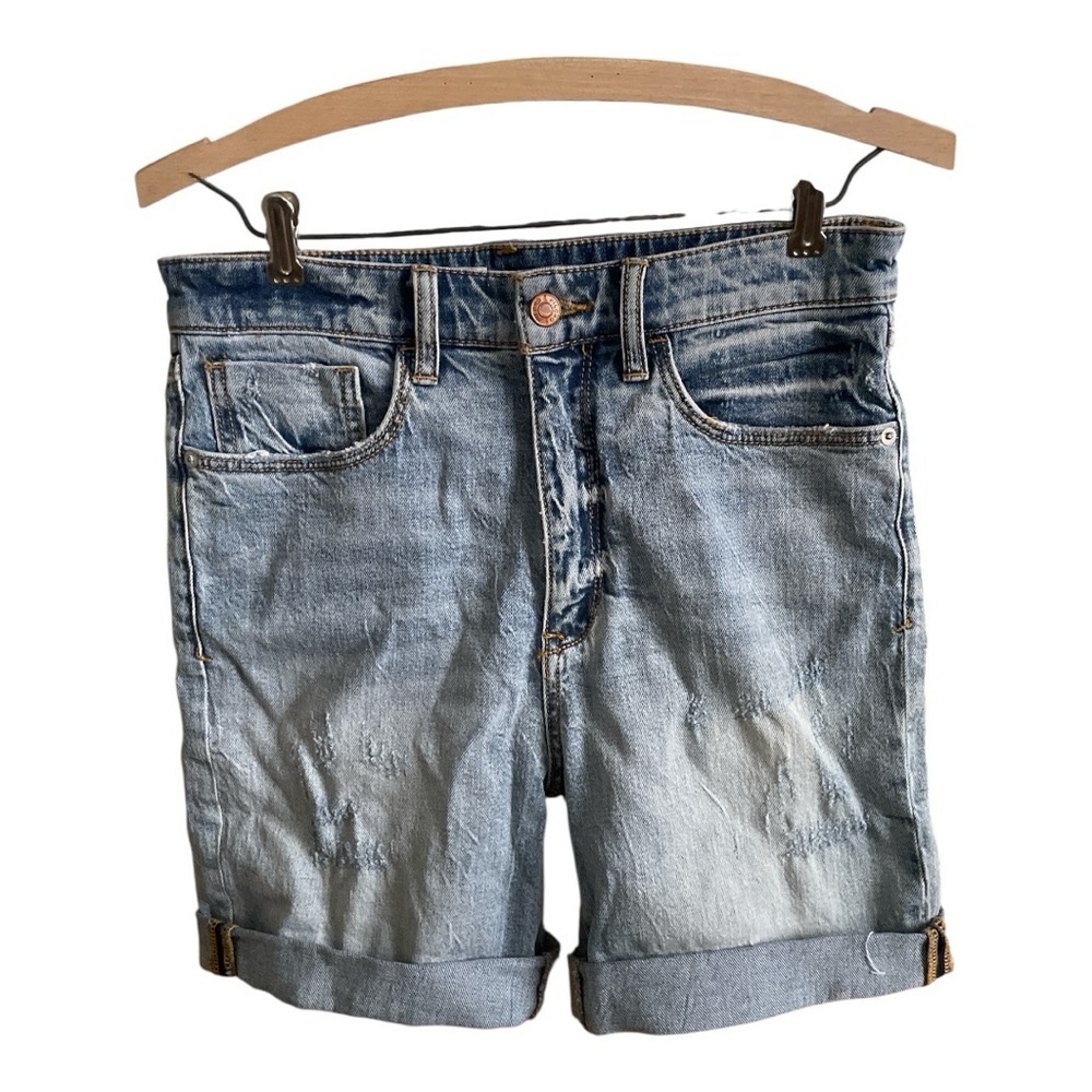 Pilcro Light Blue Jean Shorts